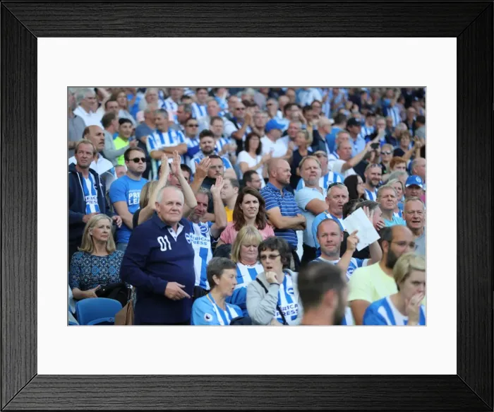 Framed Print : Brighton and Hove Albion vs Manchester City: Premier League Showdown at American Express Community Stadium (August 12, 2017) Framed Print : Brighton and Hove Albion vs Manchester City: Premier League Showdown at American Express Community Stadium (August 12, 2017)