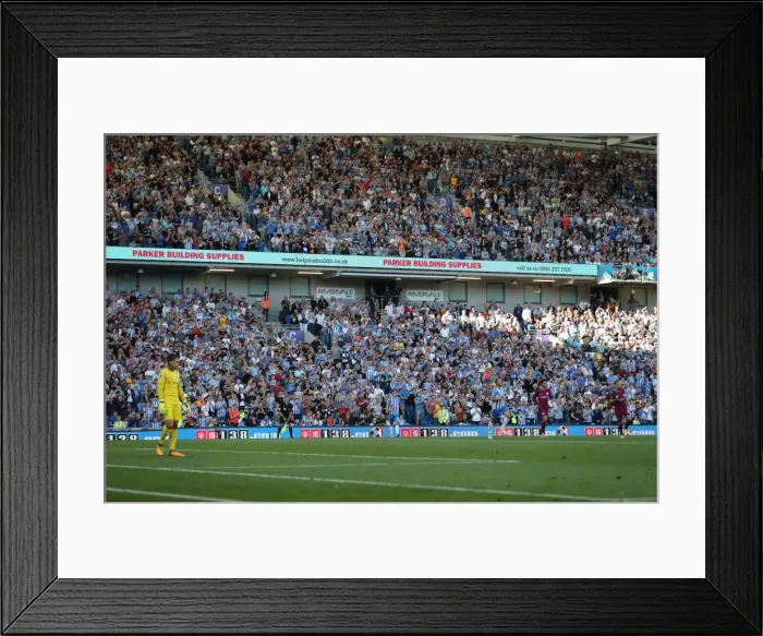 Framed Print : Brighton and Hove Albion vs Manchester City: Premier League Showdown at American Express Community Stadium (August 12, 2017) Framed Print : Brighton and Hove Albion vs Manchester City: Premier League Showdown at American Express Community Stadium (August 12, 2017)