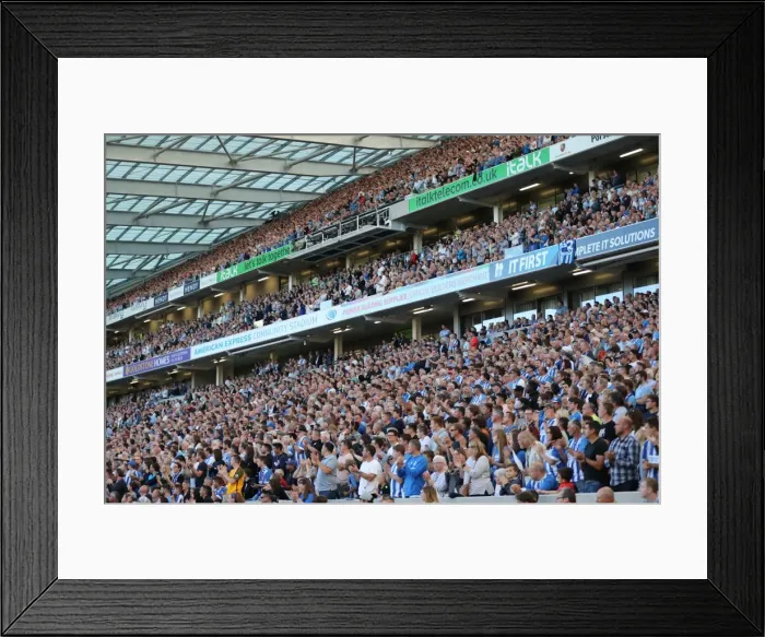 Framed Print : Brighton and Hove Albion vs Manchester City: Premier League Showdown at American Express Community Stadium (August 12, 2017) Framed Print : Brighton and Hove Albion vs Manchester City: Premier League Showdown at American Express Community Stadium (August 12, 2017)