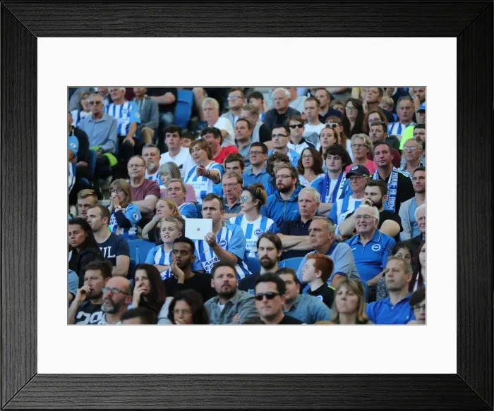 Framed Print : Brighton and Hove Albion vs Manchester City: Premier League Showdown at American Express Community Stadium (August 12, 2017) Framed Print : Brighton and Hove Albion vs Manchester City: Premier League Showdown at American Express Community Stadium (August 12, 2017)
