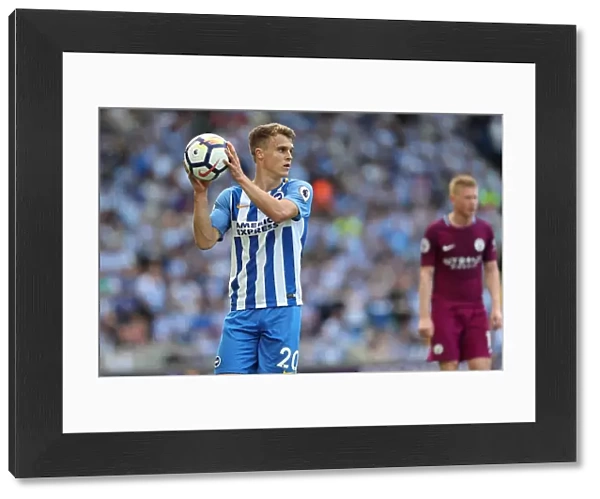 Solly March in Action: Brighton and Hove Albion vs Manchester City, Premier League (12th August 2017)