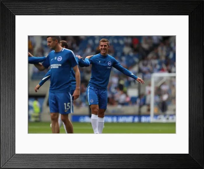 Framed Print : Brighton & Hove Albion vs Manchester City: Uwe Huenemeier Defends at the American Express Community Stadium (Premier League, 12th August 2017) Framed Print : Brighton & Hove Albion vs Manchester City: Uwe Huenemeier Defends at the American Express Community Stadium (Premier League, 12th August 2017)