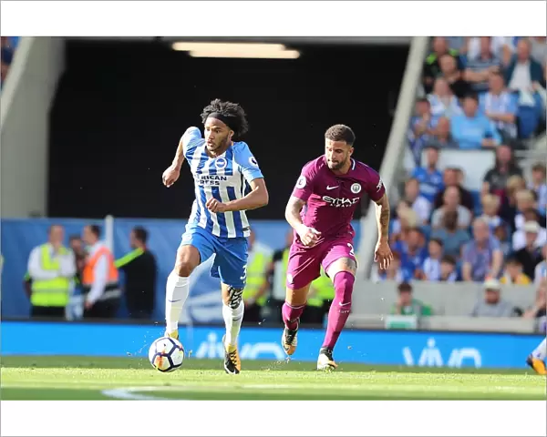 Brighton & Hove Albion vs Manchester City: Isaiah Brown's Premier League Debut, August 12, 2017