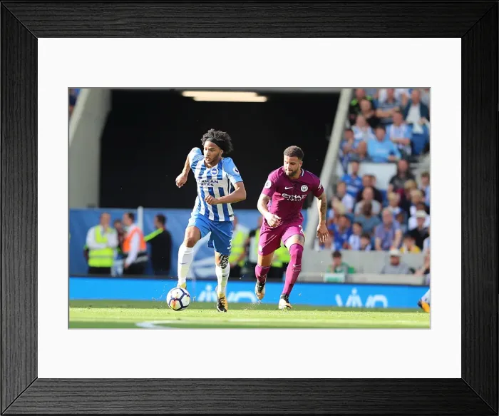 Framed Print : Brighton & Hove Albion vs Manchester City: Isaiah Brown's Premier League Debut, August 12, 2017 Framed Print : Brighton & Hove Albion vs Manchester City: Isaiah Brown's Premier League Debut, August 12, 2017