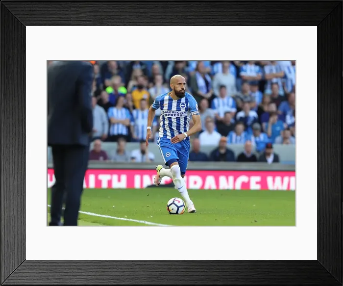 Framed Print : Bruno's Defiant Stand: Brighton vs Manchester City (12th August 2017) Framed Print : Bruno's Defiant Stand: Brighton vs Manchester City (12th August 2017)