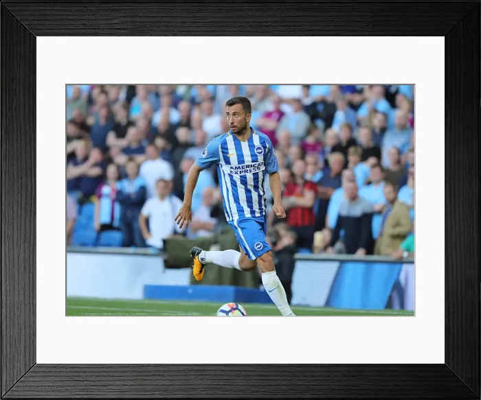 Framed Print : Brighton & Hove Albion vs Manchester City: Markus Suttner in Action (12th August 2017) Framed Print : Brighton & Hove Albion vs Manchester City: Markus Suttner in Action (12th August 2017)