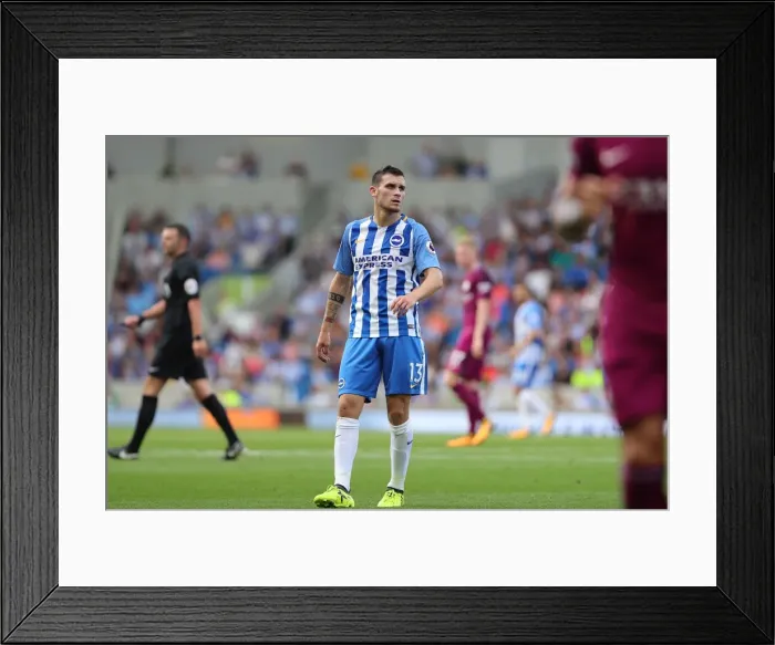 Framed Print : Brighton and Hove Albion vs Manchester City: Premier League Showdown at American Express Community Stadium (August 12, 2017) Framed Print : Brighton and Hove Albion vs Manchester City: Premier League Showdown at American Express Community Stadium (August 12, 2017)