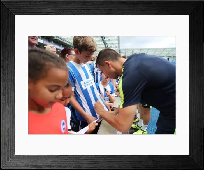 Framed Print : Young Seagulls in Action: Open Training Session at American Express Community Stadium (August 15, 2017) Framed Print : Young Seagulls in Action: Open Training Session at American Express Community Stadium (August 15, 2017)