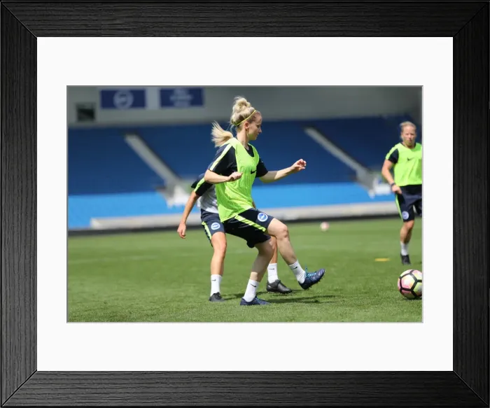 Framed Print : Young Seagulls in Training: Open Session at American Express Community Stadium (August 15, 2017) Framed Print : Young Seagulls in Training: Open Session at American Express Community Stadium (August 15, 2017)