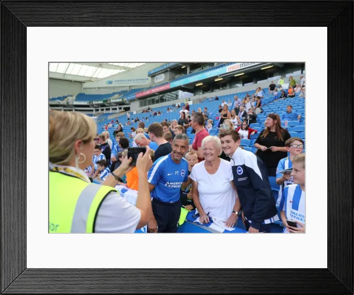 Framed Print : Young Seagulls in Training: Open Session at American Express Community Stadium (August 15, 2017) Framed Print : Young Seagulls in Training: Open Session at American Express Community Stadium (August 15, 2017)