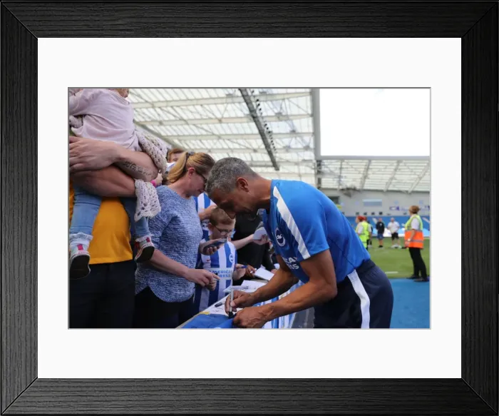 Framed Print : Young Seagulls in Action: Open Training Session at American Express Community Stadium (15th August 2017) Framed Print : Young Seagulls in Action: Open Training Session at American Express Community Stadium (15th August 2017)