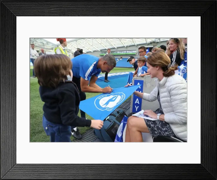 Framed Print : Young Seagulls in Training: Open Session at American Express Community Stadium (15th August 2017) Framed Print : Young Seagulls in Training: Open Session at American Express Community Stadium (15th August 2017)