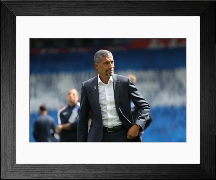 Framed Print : Leicester City v Brighton and Hove Albion Premier League 19AUG17 Framed Print : Leicester City v Brighton and Hove Albion Premier League 19AUG17