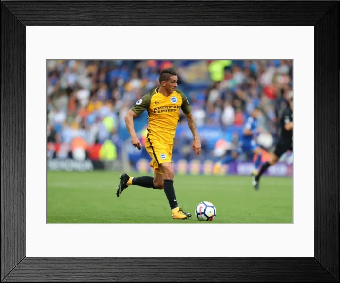 Framed Print : Premier League Showdown: Leicester City vs. Brighton & Hove Albion at King Power Stadium (19Aug17)