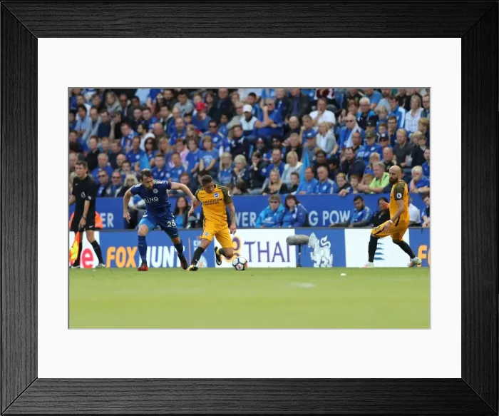 Framed Print : Brighton and Hove Albion v West Ham United Premier League 03FEB18 Framed Print : Brighton and Hove Albion v West Ham United Premier League 03FEB18