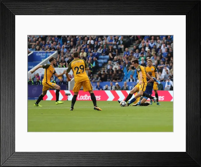 Framed Print : Premier League Clash: Leicester City vs. Brighton & Hove Albion at King Power Stadium (19Aug17) Framed Print : Premier League Clash: Leicester City vs. Brighton & Hove Albion at King Power Stadium (19Aug17)