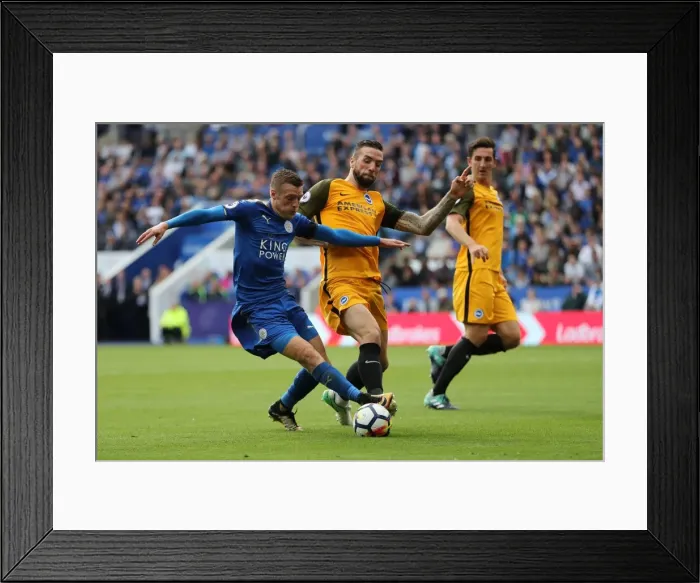Framed Print : Premier League Showdown: Leicester City vs. Brighton & Hove Albion (19Aug17) Framed Print : Premier League Showdown: Leicester City vs. Brighton & Hove Albion (19Aug17)