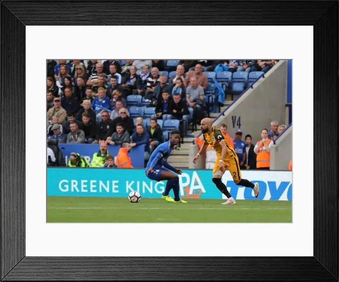 Framed Print : Premier League Showdown: Leicester City vs. Brighton & Hove Albion at King Power Stadium (19Aug17) Framed Print : Premier League Showdown: Leicester City vs. Brighton & Hove Albion at King Power Stadium (19Aug17)