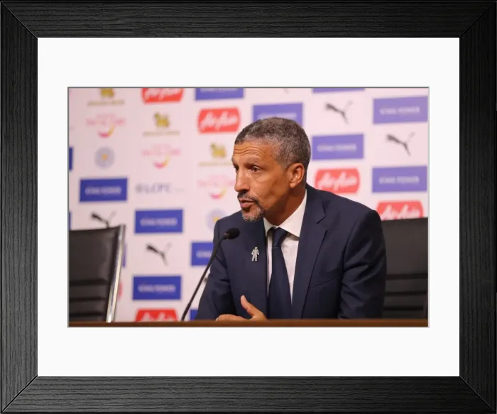 Framed Print : Premier League Showdown: Leicester City vs. Brighton & Hove Albion at King Power Stadium (19Aug17) Framed Print : Premier League Showdown: Leicester City vs. Brighton & Hove Albion at King Power Stadium (19Aug17)