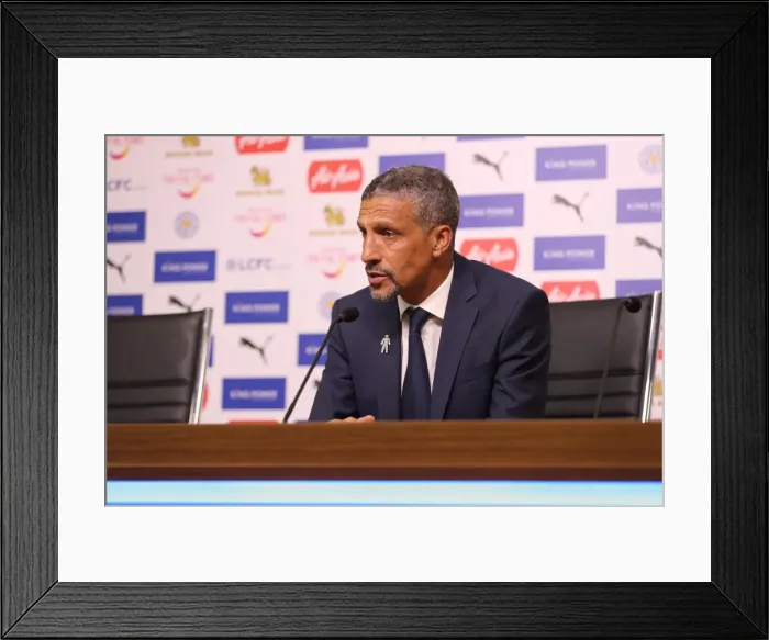 Framed Print : Premier League Showdown: Leicester City vs. Brighton & Hove Albion at King Power Stadium (19Aug17) Framed Print : Premier League Showdown: Leicester City vs. Brighton & Hove Albion at King Power Stadium (19Aug17)