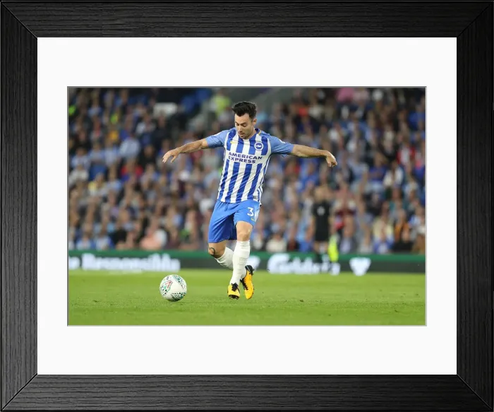 Framed Print : Brighton and Hove Albion's Richie Towell Scores in EFL Cup Clash Against Barnet (22AUG17) Framed Print : Brighton and Hove Albion's Richie Towell Scores in EFL Cup Clash Against Barnet (22AUG17)