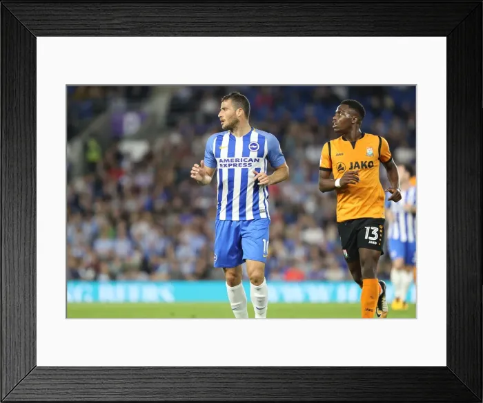 Framed Print : Brighton and Hove Albion's Tomer Hemed Scores Against Barnet in EFL Cup (22AUG17) Framed Print : Brighton and Hove Albion's Tomer Hemed Scores Against Barnet in EFL Cup (22AUG17)