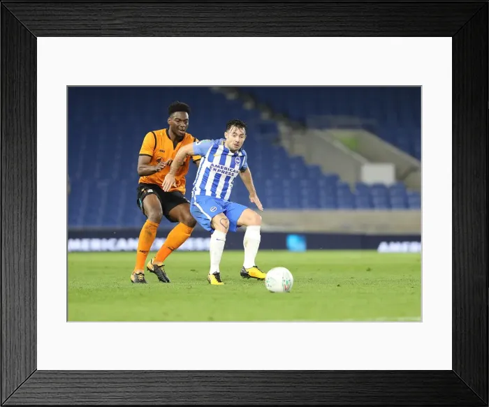 Framed Print : Richie Towell Scores for Brighton and Hove Albion against Barnet in EFL Cup (22AUG17) Framed Print : Richie Towell Scores for Brighton and Hove Albion against Barnet in EFL Cup (22AUG17)