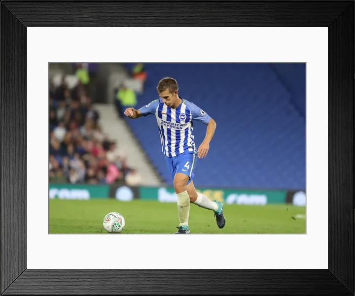 Framed Print : Brighton and Hove Albion vs Barnet: Uwe Huenemeier Defends in EFL Cup Clash (22Aug17) Framed Print : Brighton and Hove Albion vs Barnet: Uwe Huenemeier Defends in EFL Cup Clash (22Aug17)