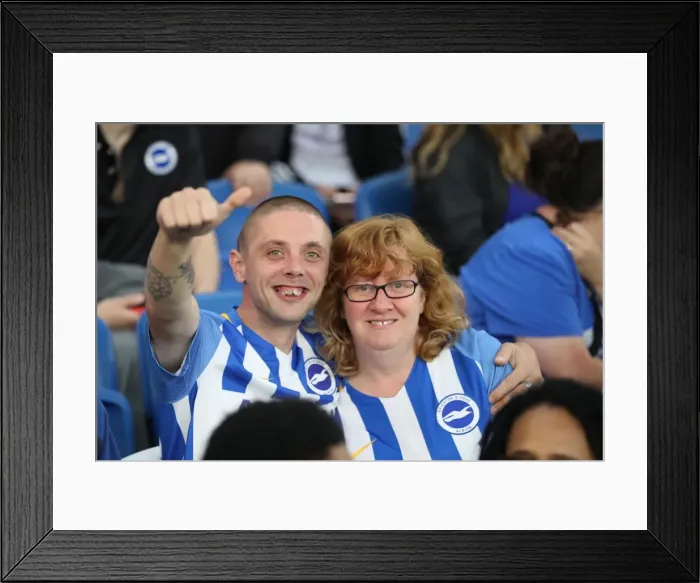 Framed Print : Brighton and Hove Albion vs Barnet: EFL Cup Battle at American Express Community Stadium (22nd August 2017)