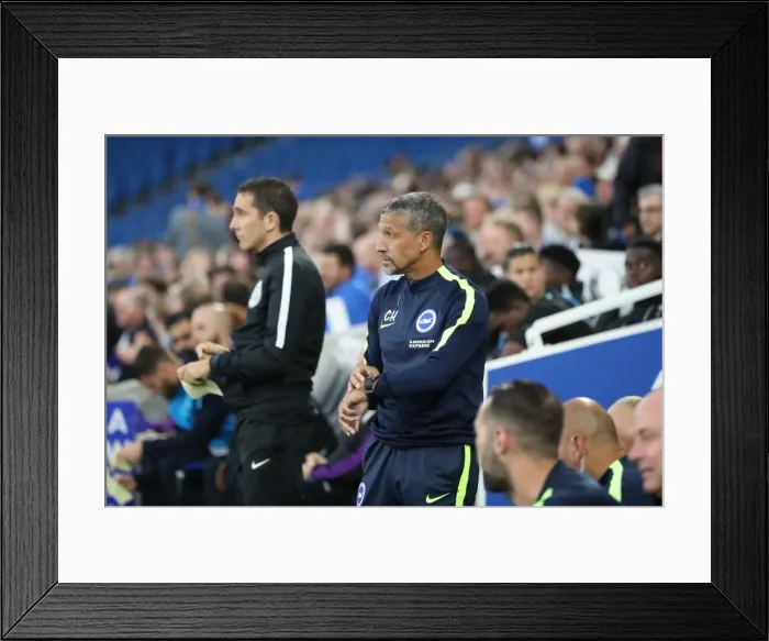 Framed Print : Brighton and Hove Albion vs Barnet: EFL Cup Battle at American Express Community Stadium (22nd August 2017) Framed Print : Brighton and Hove Albion vs Barnet: EFL Cup Battle at American Express Community Stadium (22nd August 2017)