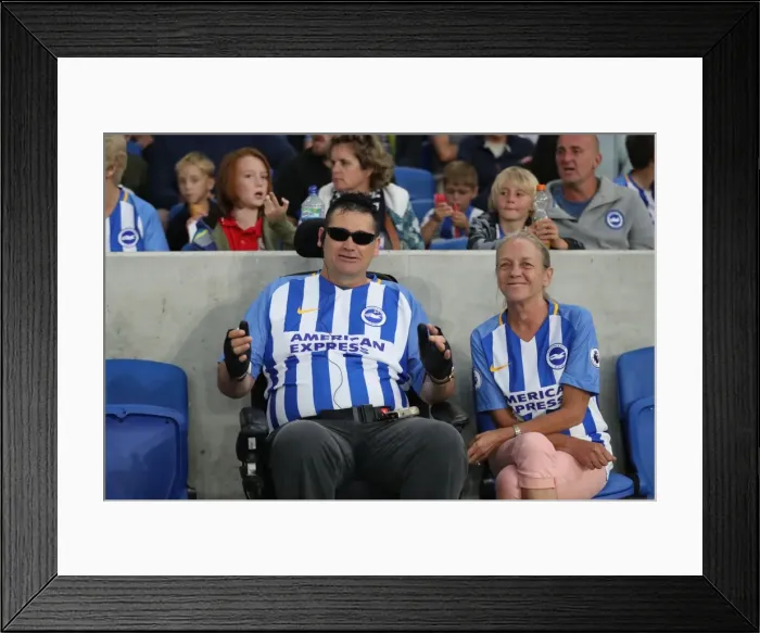 Framed Print : Brighton and Hove Albion vs. Barnet: EFL Cup Clash at American Express Community Stadium (22Aug17) Framed Print : Brighton and Hove Albion vs. Barnet: EFL Cup Clash at American Express Community Stadium (22Aug17)