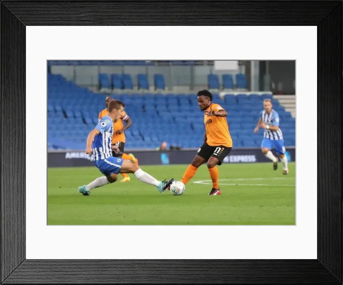 Framed Print : Brighton and Hove Albion vs Barnet: EFL Cup Battle at American Express Community Stadium (22nd August 2017) Framed Print : Brighton and Hove Albion vs Barnet: EFL Cup Battle at American Express Community Stadium (22nd August 2017)