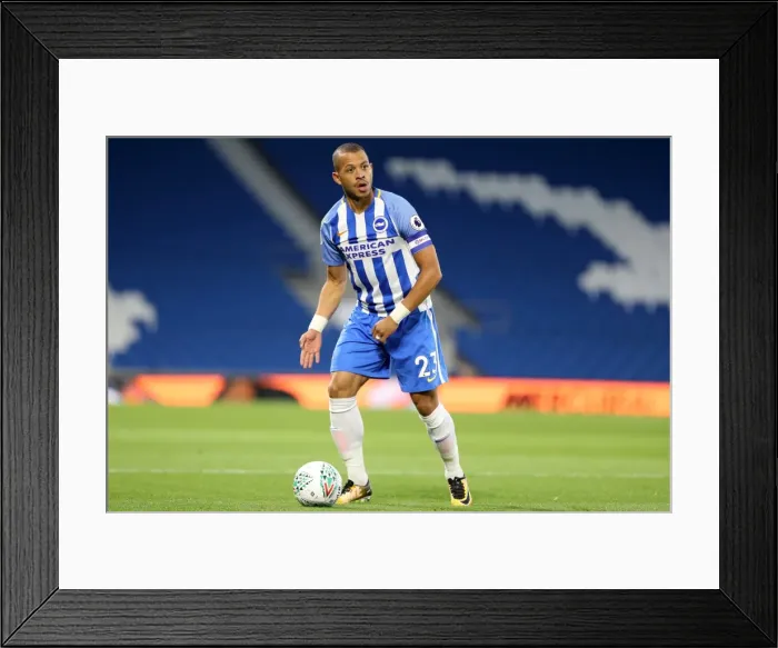 Framed Print : Brighton and Hove Albion's Liam Rosenior in Action against Barnet in EFL Cup Match, 22nd August 2017 Framed Print : Brighton and Hove Albion's Liam Rosenior in Action against Barnet in EFL Cup Match, 22nd August 2017
