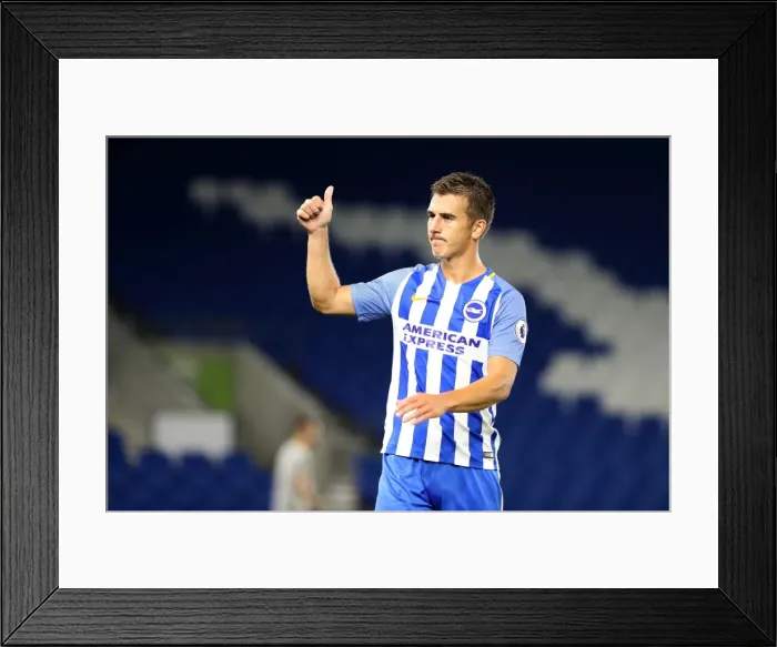 Framed Print : Brighton and Hove Albion vs Barnet: Uwe Huenemeier Defends in EFL Cup Clash (22AUG17) Framed Print : Brighton and Hove Albion vs Barnet: Uwe Huenemeier Defends in EFL Cup Clash (22AUG17)