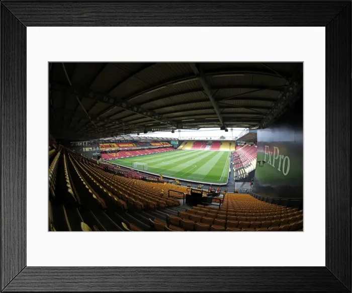 Framed Print : Premier League Showdown: Watford vs. Brighton and Hove Albion (26AUG17) Framed Print : Premier League Showdown: Watford vs. Brighton and Hove Albion (26AUG17)