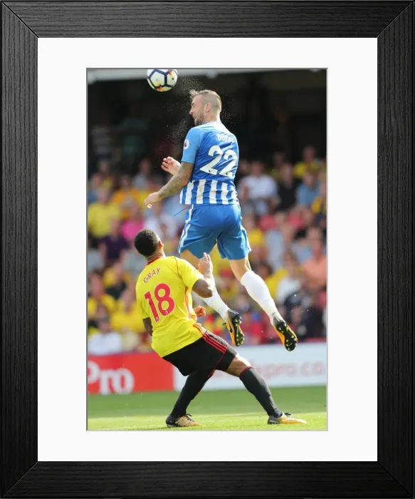 Framed Print : Premier League Showdown: Watford vs. Brighton and Hove Albion (26AUG17) Framed Print : Premier League Showdown: Watford vs. Brighton and Hove Albion (26AUG17)