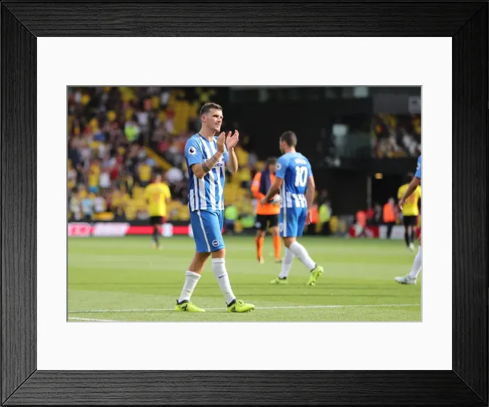 Framed Print : Premier League: Watford vs. Brighton & Hove Albion Clash at Vicarage Road (26.08.17) Framed Print : Premier League: Watford vs. Brighton & Hove Albion Clash at Vicarage Road (26.08.17)