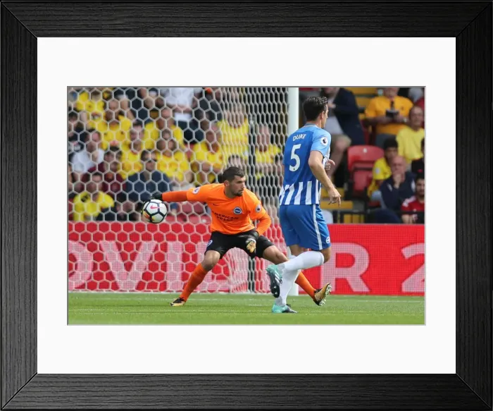 Framed Print : Premier League Showdown: Watford vs. Brighton & Hove Albion (26AUG17) Framed Print : Premier League Showdown: Watford vs. Brighton & Hove Albion (26AUG17)