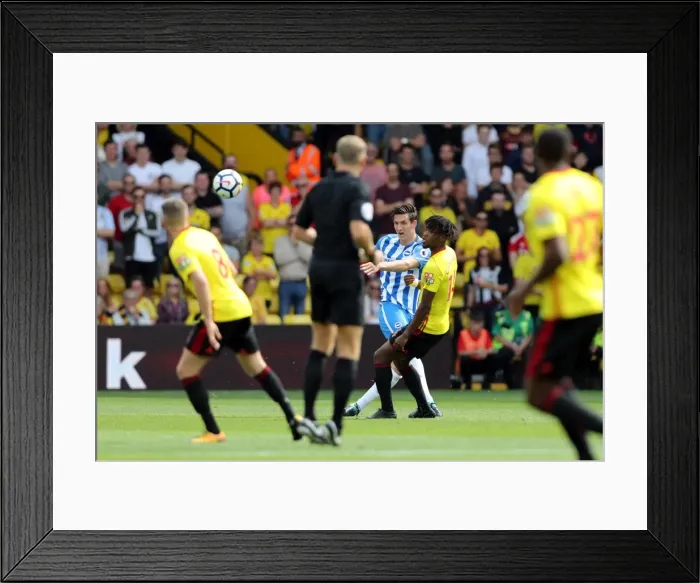 Framed Print : Premier League Showdown: Watford vs. Brighton and Hove Albion (26AUG17) Framed Print : Premier League Showdown: Watford vs. Brighton and Hove Albion (26AUG17)