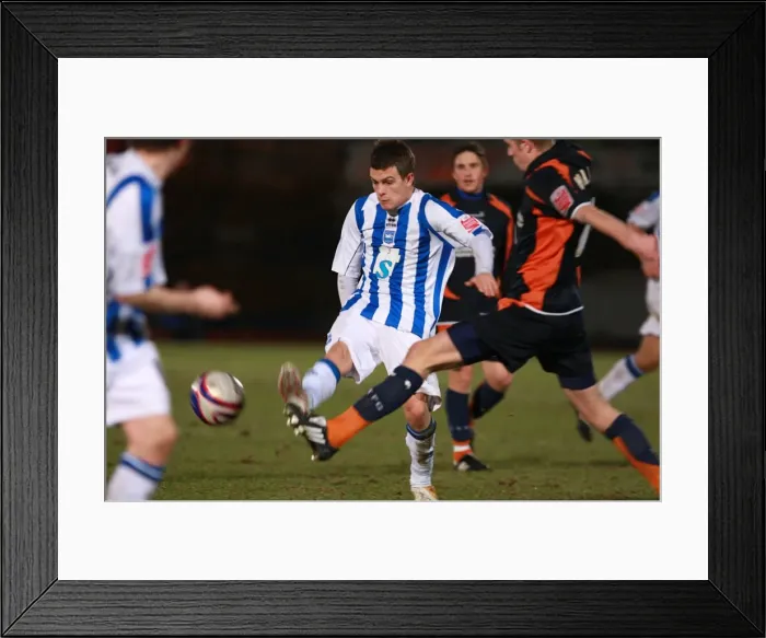 Framed Print : Brighton & Hove Albion vs. Luton Town (JPT) - 2008-09 Season Framed Print : Brighton & Hove Albion vs. Luton Town (JPT) - 2008-09 Season