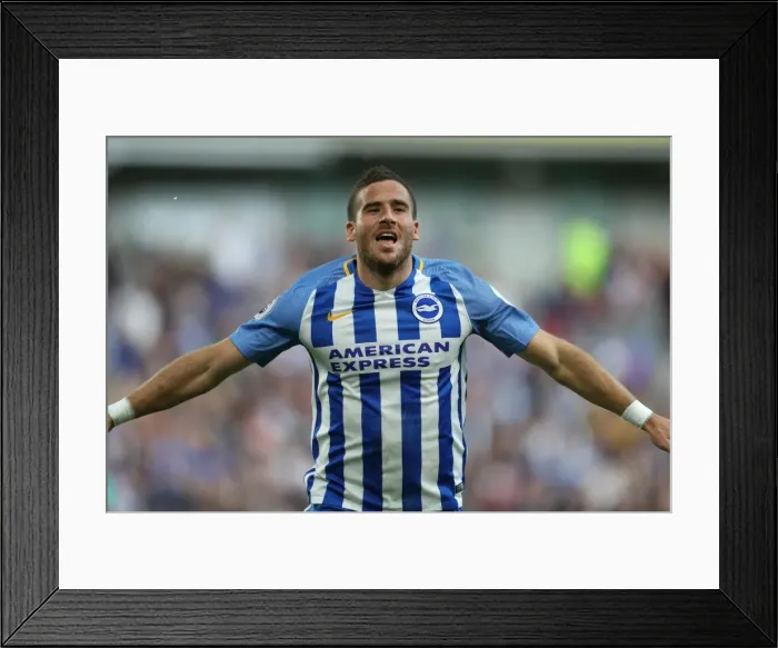 Framed Print : Brighton and Hove Albion vs. West Bromwich Albion: Premier League Showdown at American Express Community Stadium (September 9, 2017) Framed Print : Brighton and Hove Albion vs. West Bromwich Albion: Premier League Showdown at American Express Community Stadium (September 9, 2017)
