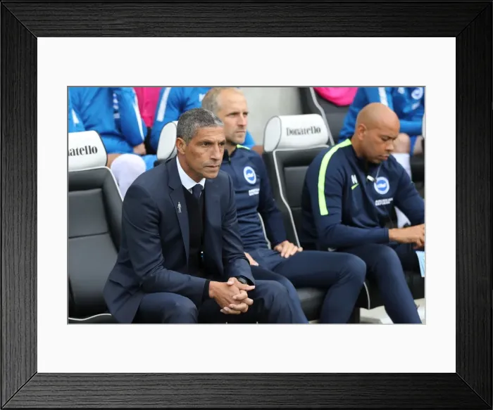 Framed Print : Brighton and Hove Albion vs. West Bromwich Albion: Premier League Showdown at American Express Community Stadium (September 9, 2017) Framed Print : Brighton and Hove Albion vs. West Bromwich Albion: Premier League Showdown at American Express Community Stadium (September 9, 2017)