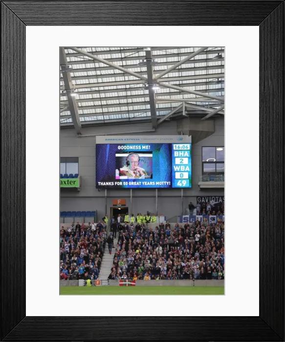 Framed Print : Brighton and Hove Albion vs. West Bromwich Albion: Premier League Clash at American Express Community Stadium (September 9, 2017) Framed Print : Brighton and Hove Albion vs. West Bromwich Albion: Premier League Clash at American Express Community Stadium (September 9, 2017)
