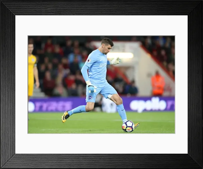 Framed Print : Premier League Showdown: Brighton and Hove Albion vs AFC Bournemouth at Vitality Stadium (15SEP17)