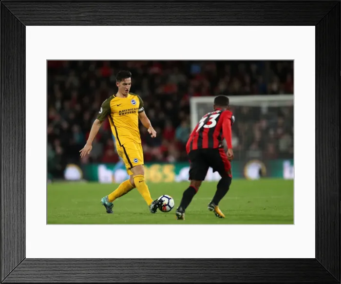 Framed Print : Premier League Showdown: Brighton and Hove Albion vs AFC Bournemouth at Vitality Stadium (15SEP17)