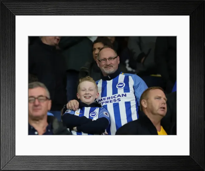Framed Print : Premier League Showdown: Brighton and Hove Albion vs AFC Bournemouth at Vitality Stadium (15SEP17) Framed Print : Premier League Showdown: Brighton and Hove Albion vs AFC Bournemouth at Vitality Stadium (15SEP17)
