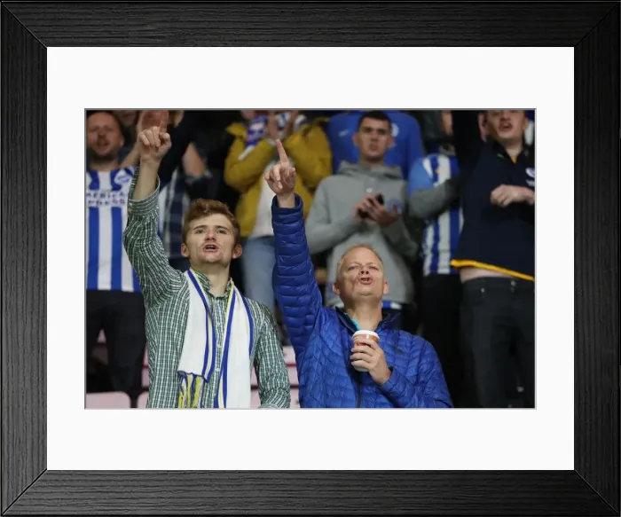 Framed Print : Brighton and Hove Albion vs AFC Bournemouth: Premier League Showdown at Vitality Stadium (15SEP17)