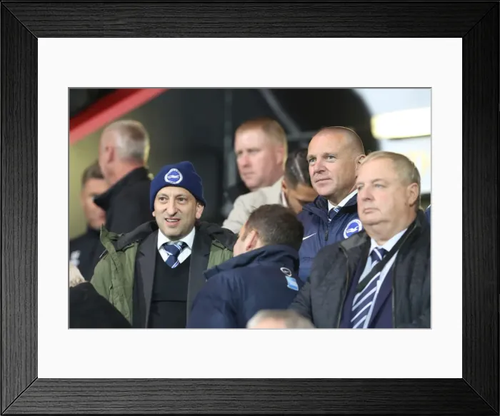 Framed Print : Premier League Showdown: Brighton and Hove Albion vs AFC Bournemouth at Vitality Stadium (15SEP17) Framed Print : Premier League Showdown: Brighton and Hove Albion vs AFC Bournemouth at Vitality Stadium (15SEP17)