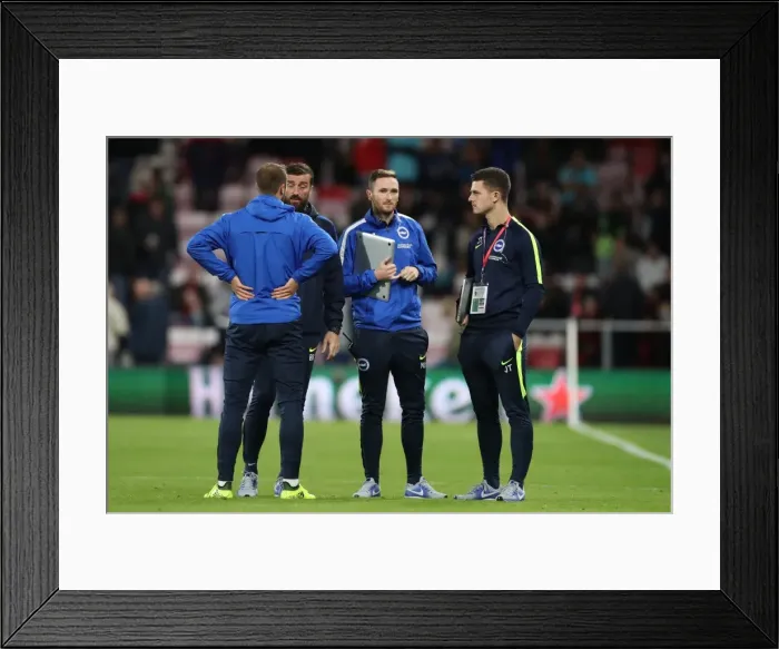 Framed Print : Premier League Showdown: Brighton and Hove Albion vs AFC Bournemouth at Vitality Stadium (15SEP17) Framed Print : Premier League Showdown: Brighton and Hove Albion vs AFC Bournemouth at Vitality Stadium (15SEP17)