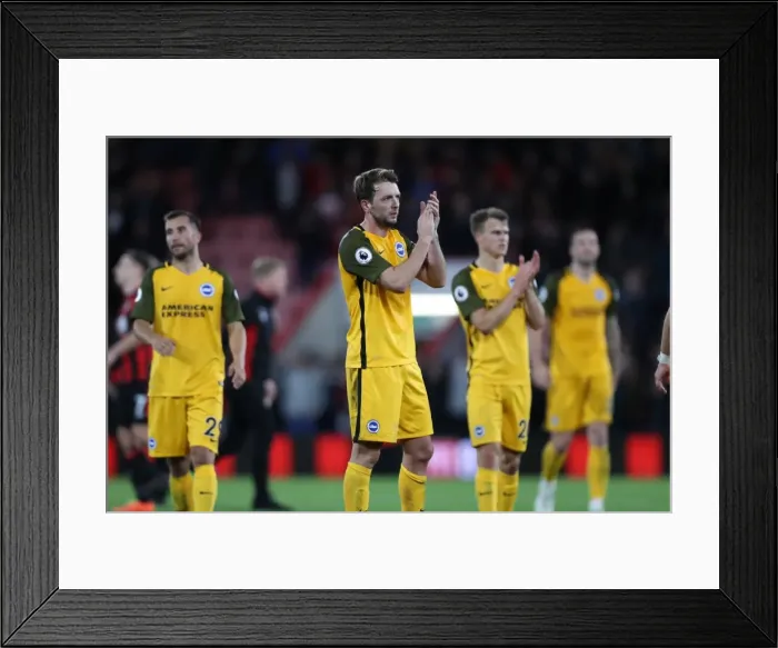 Framed Print : Brighton and Hove Albion vs. AFC Bournemouth: Premier League Clash at Vitality Stadium (15SEP17)